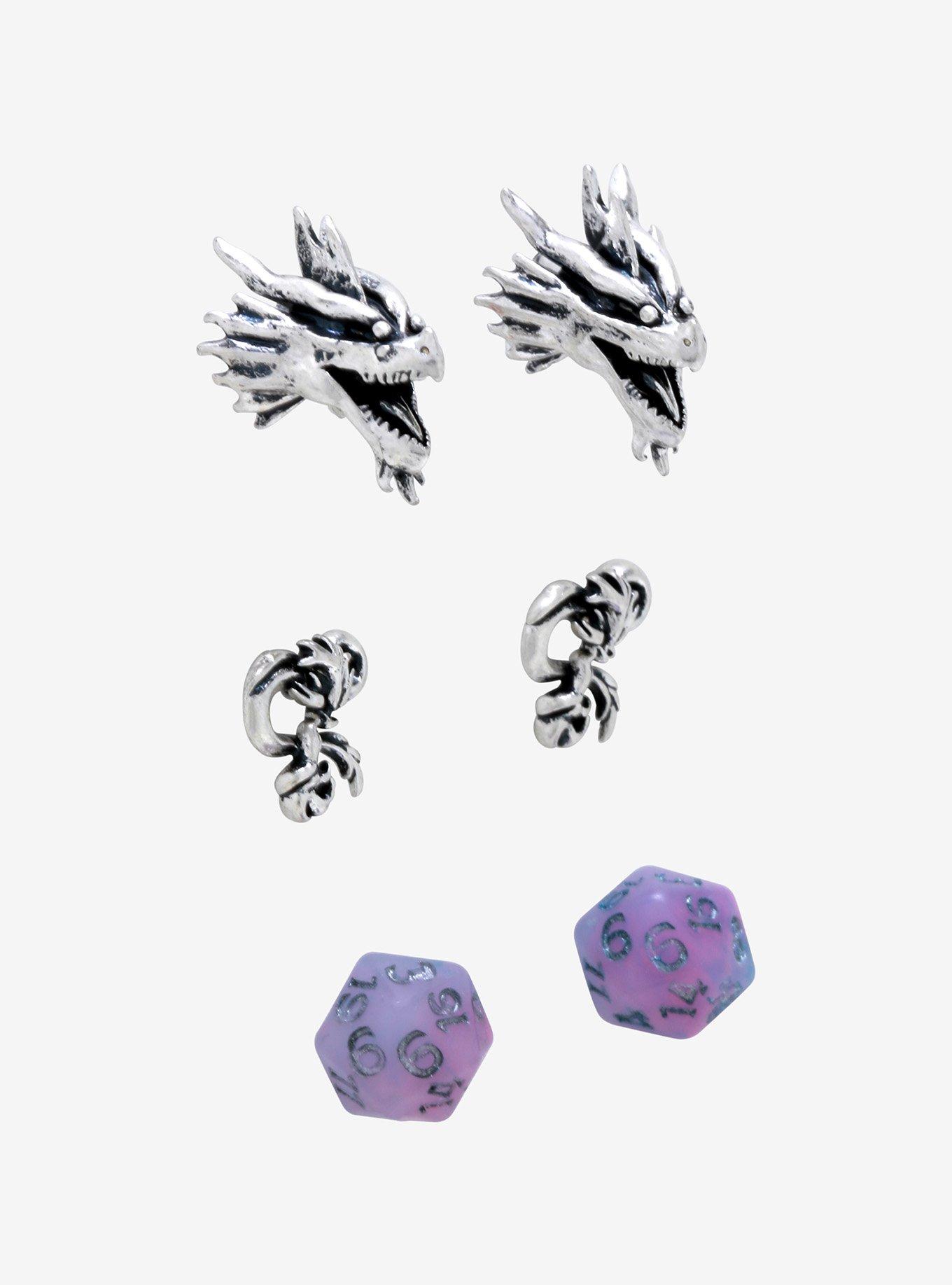 Dungeons & Dragons Earring Set, , alternate