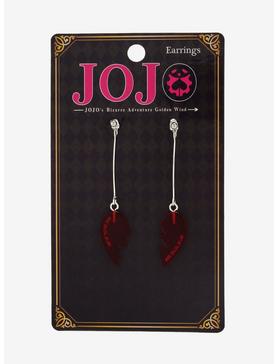 JoJo's Bizarre Adventure: Golden Wind Polnareff Heart Drop Earrings, , hi-res