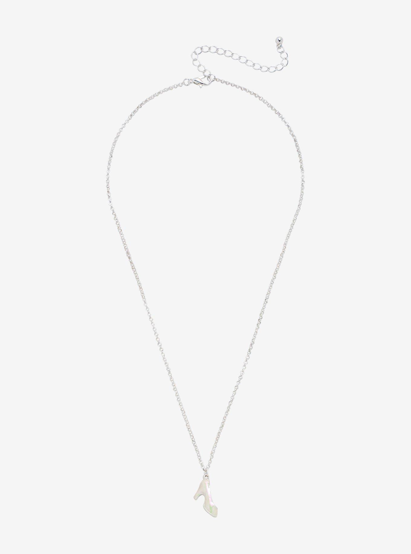 Disney Princess Cinderella Slipper Necklace, , alternate