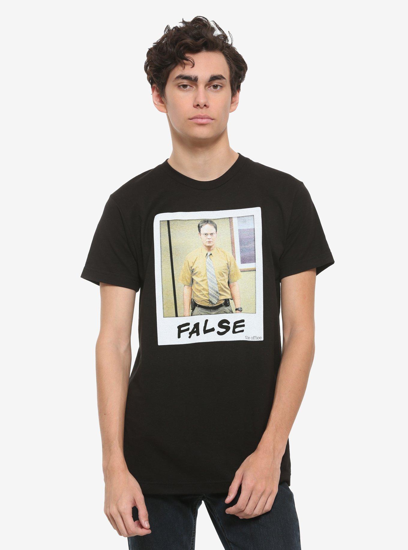 The Office Dwight False Instant Photo T-Shirt, , alternate