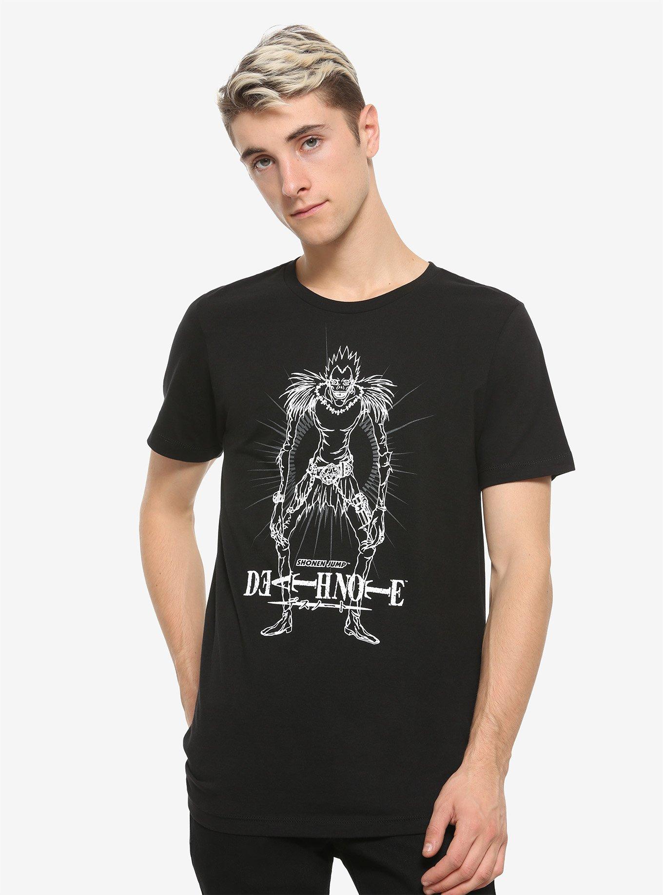 Death Note Ryuk Line Art T-Shirt, , alternate