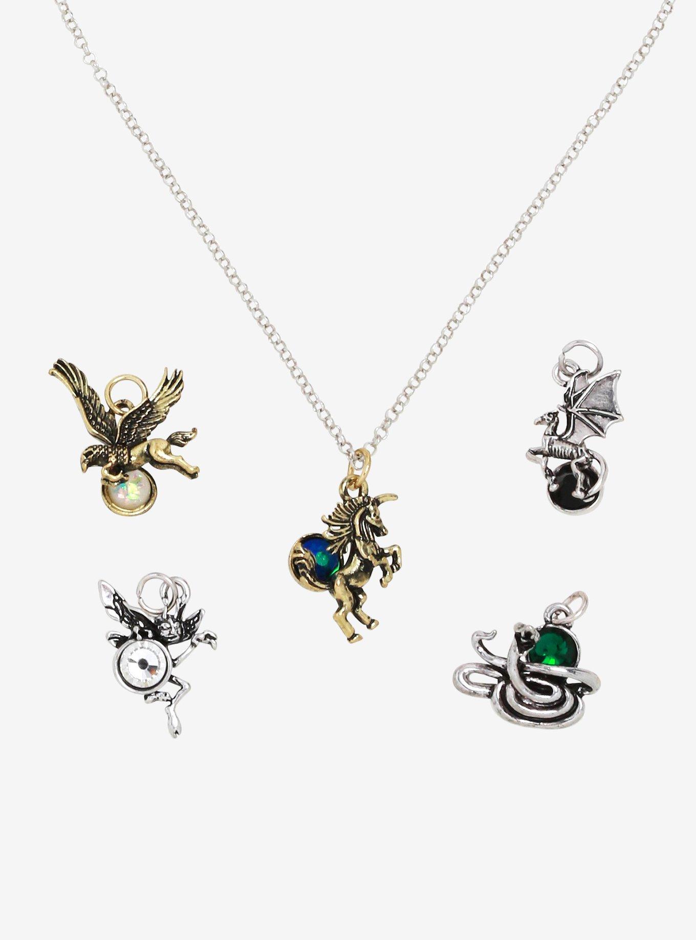 Harry Potter Creature Interchangeable Charm Choker Set, , alternate