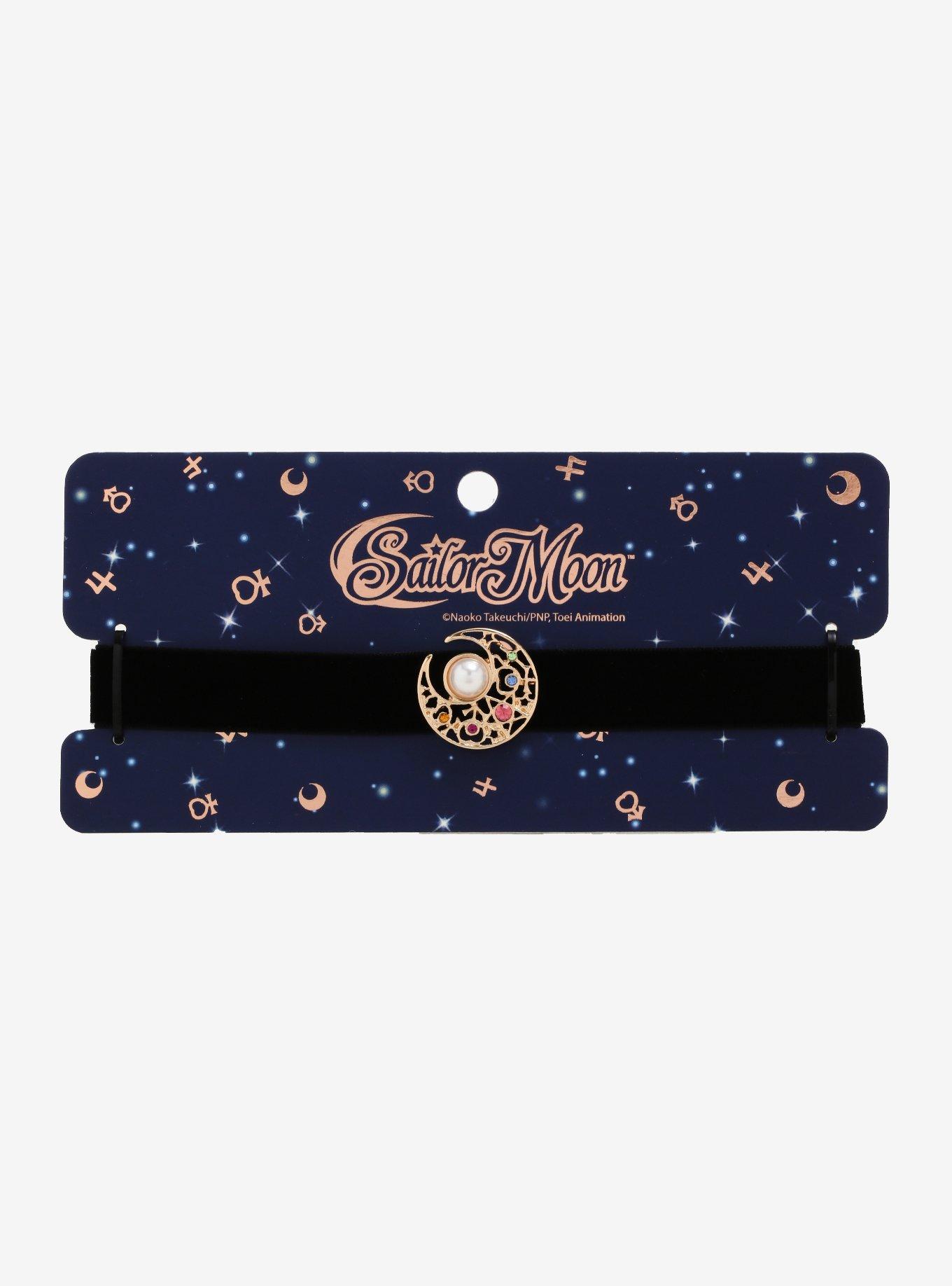 Sailor Moon Crescent Moon Velvet Choker, , alternate