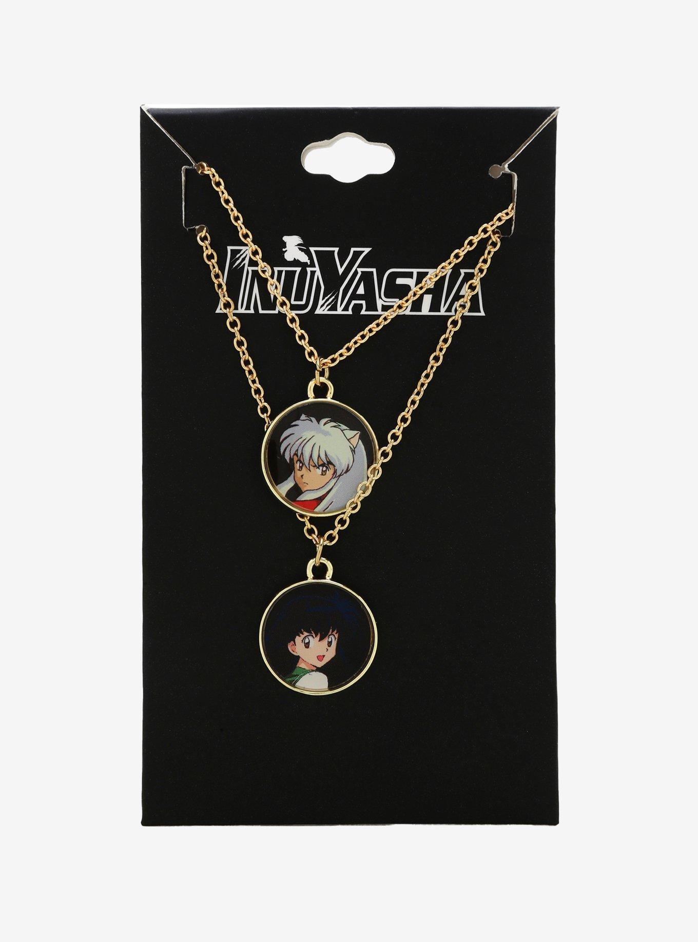 InuYasha Kagome & InuYasha Best Friend Necklace Set, , alternate