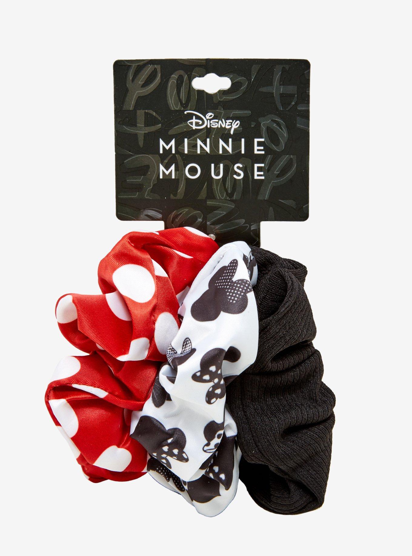 Disney Minnie Mouse Polka Dot Scrunchie Set, , alternate