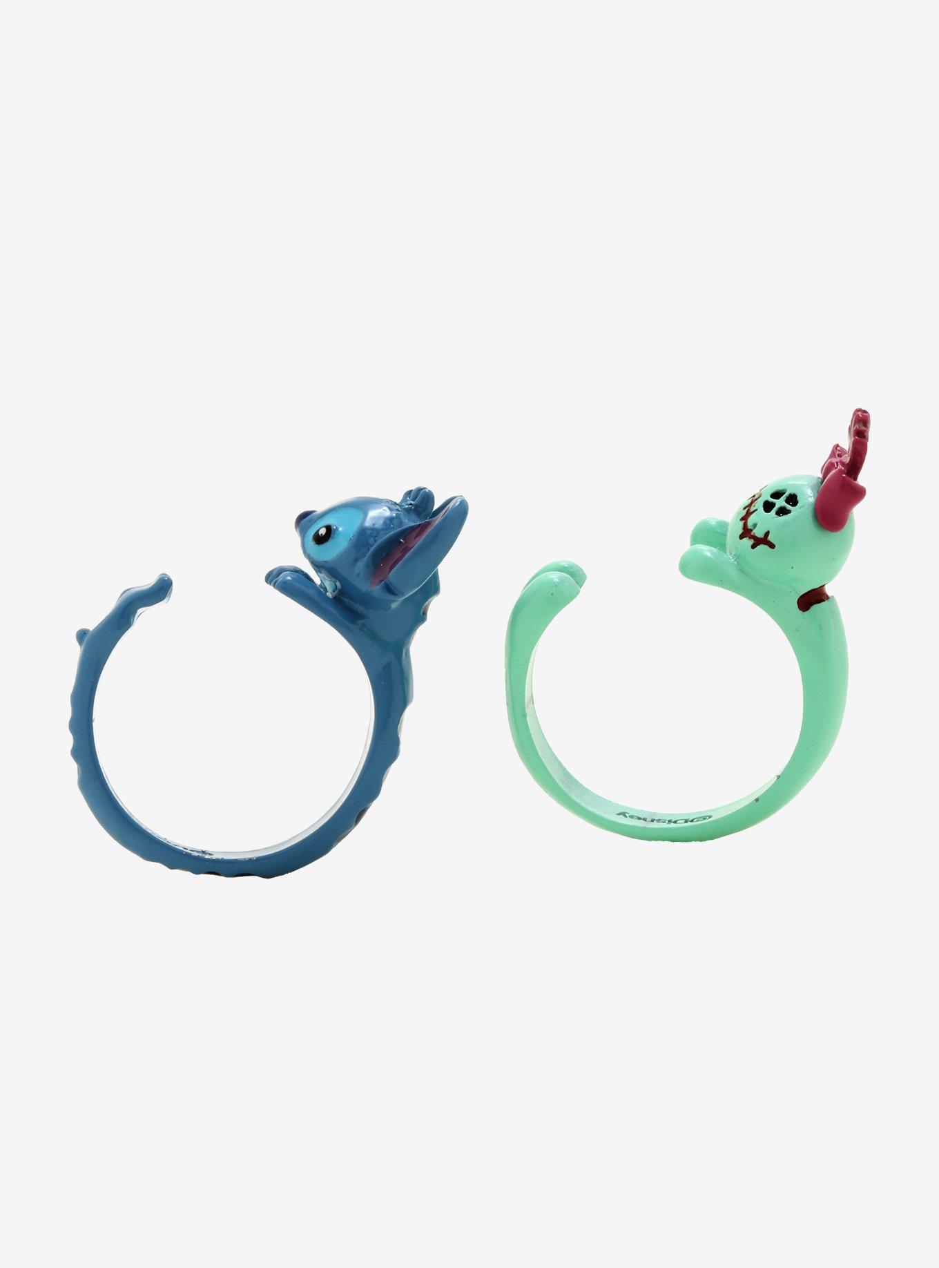 Hot Topic Disney Lilo & Stitch Scrump Stitch Ring Best Friend