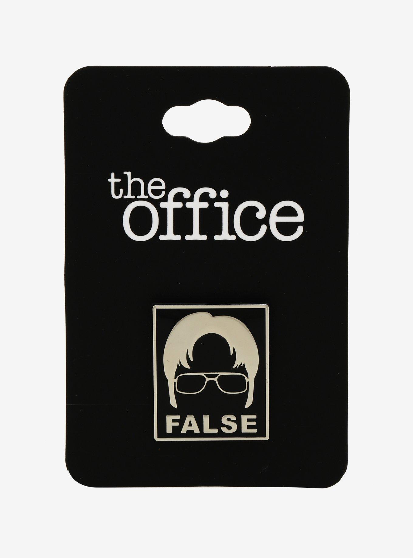 The Office Dwight False Enamel Pin - BoxLunch Exclusive, , alternate