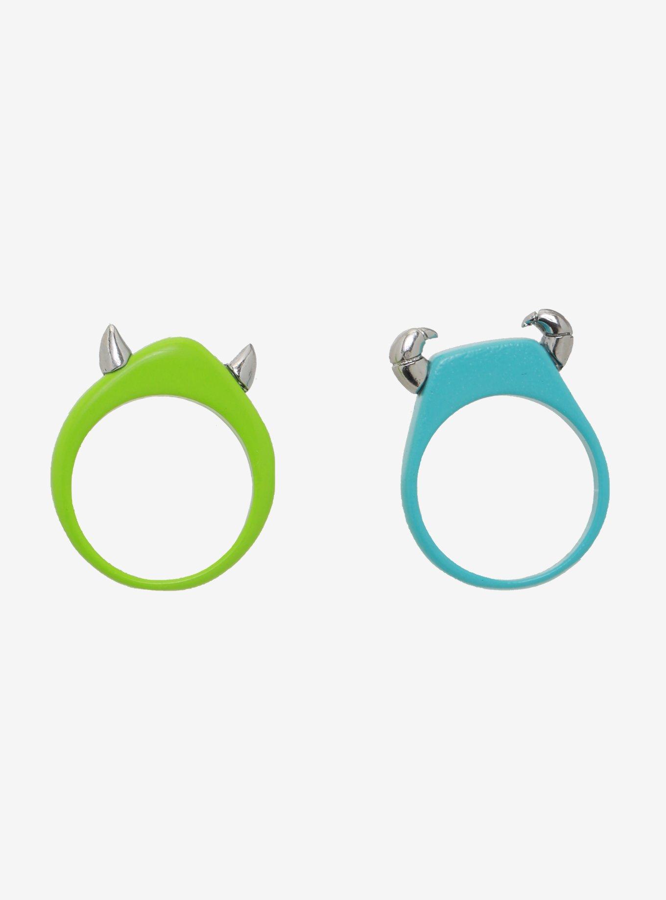 Disney Pixar Monsters, Inc. Mike & Sulley Best Friend Ring Set, , alternate