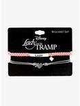 Disney Lady And The Tramp Lady Cord Bracelet Set, , alternate