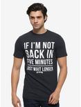 Ace Ventura: Pet Detective Just Wait Longer T-Shirt, WHITE, alternate