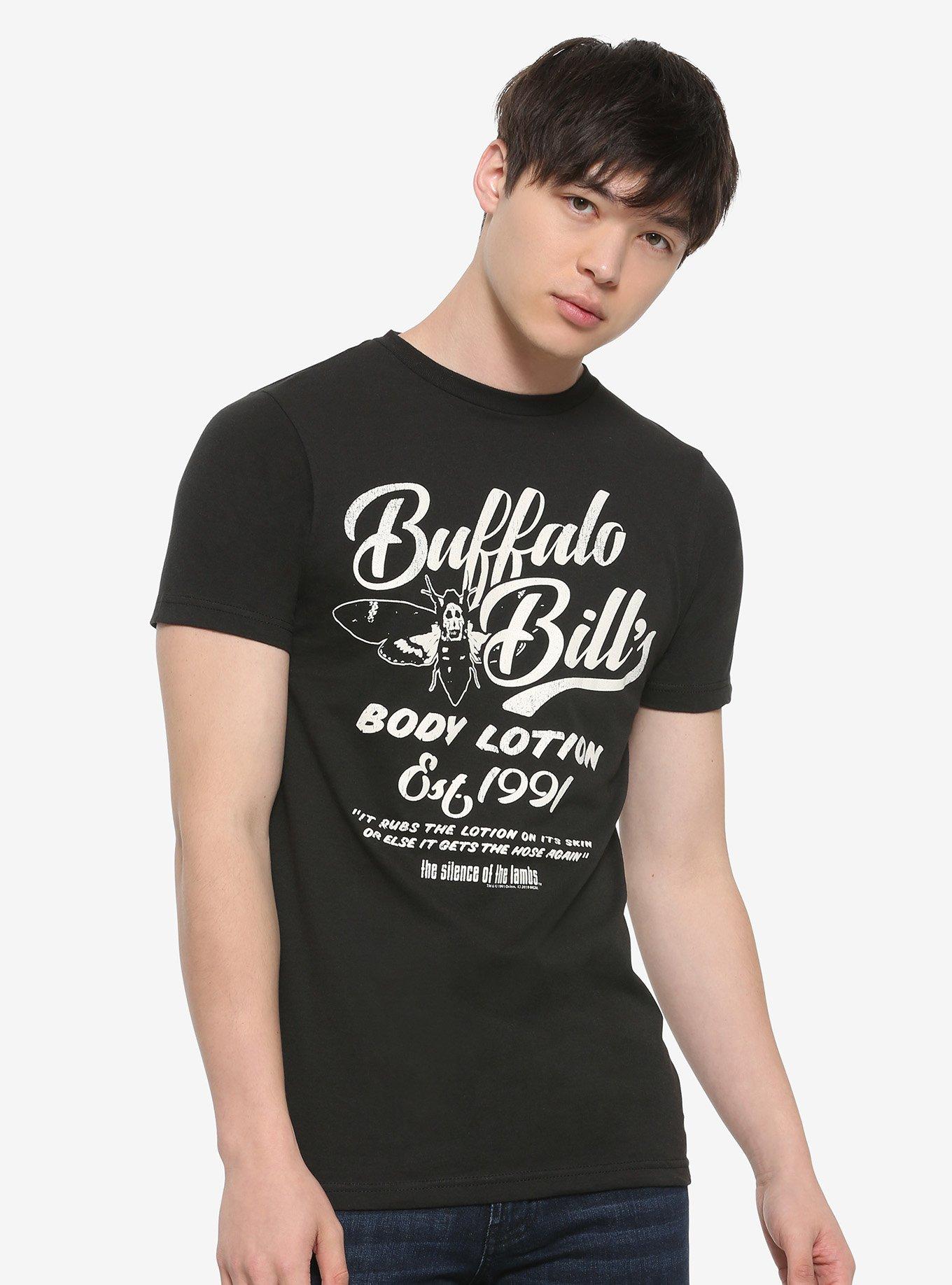 The Silence Of The Lambs Buffalo Bill's Body Lotion T-Shirt, WHITE, alternate
