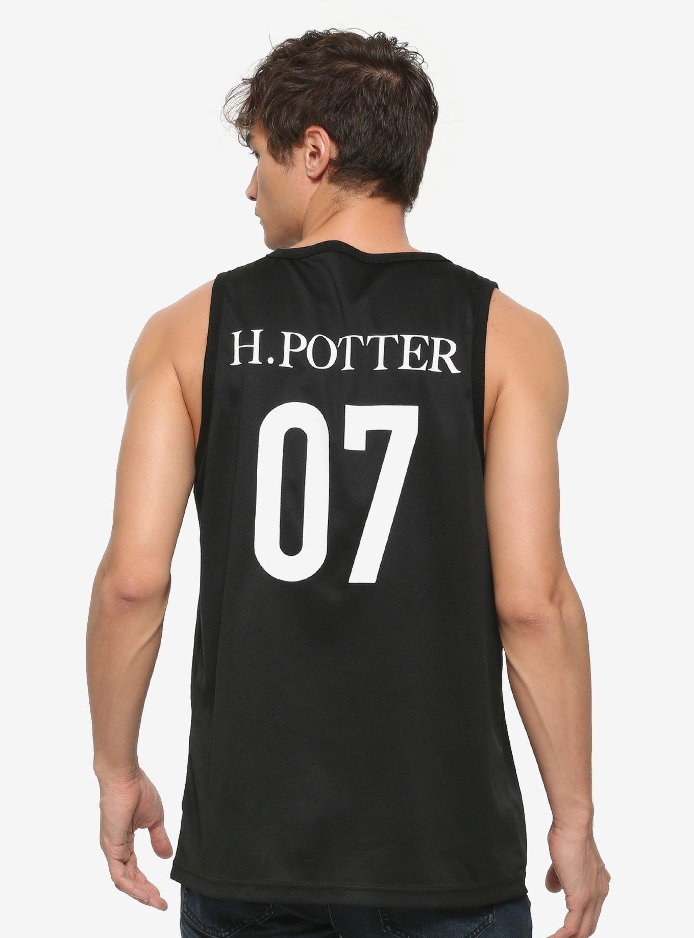 Harry Potter Hogwarts House Striped Tank Top, BLACK, alternate