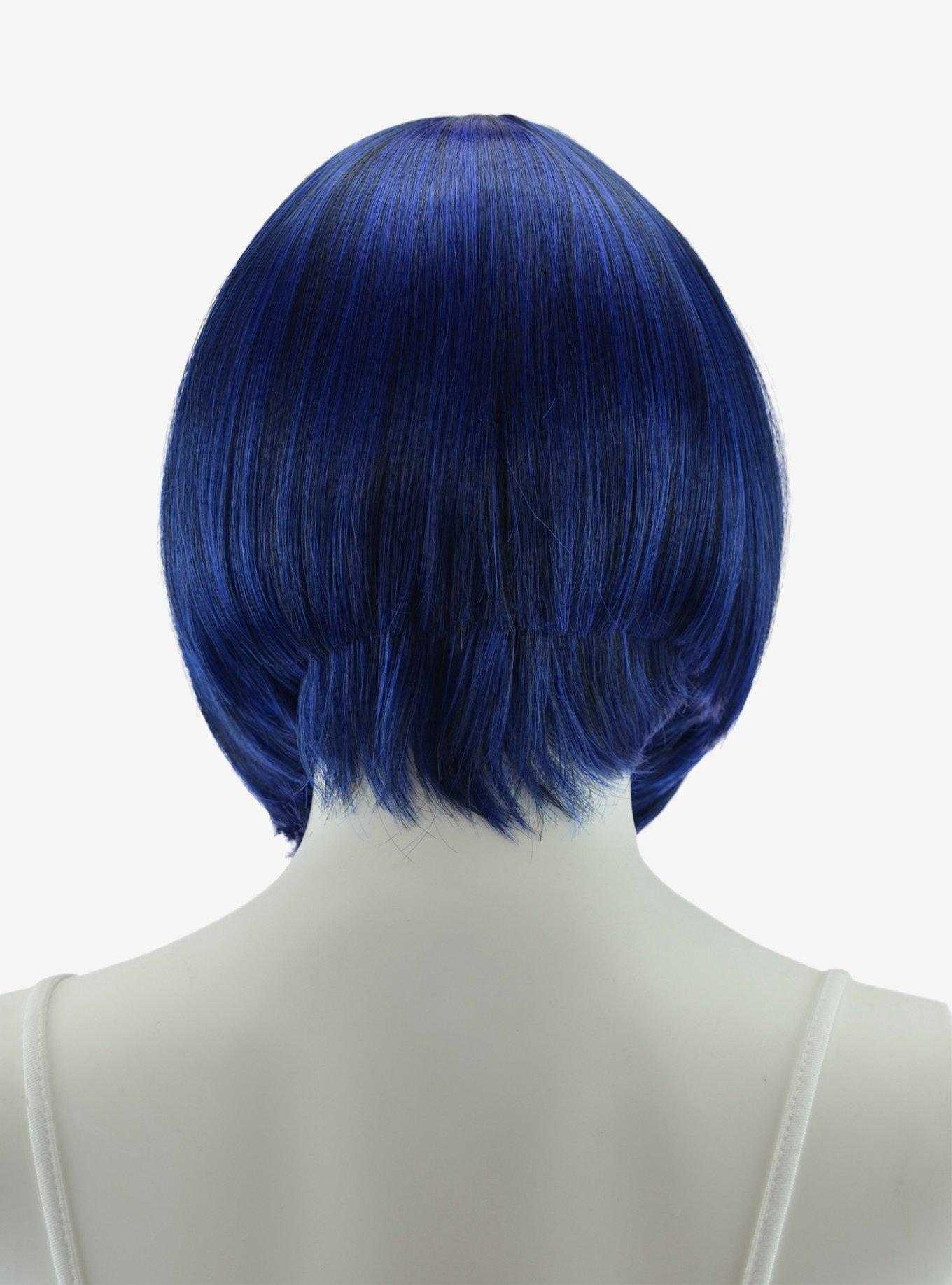 Epic Cosplay Selene Blue Black Fusion A Line Bob, , alternate