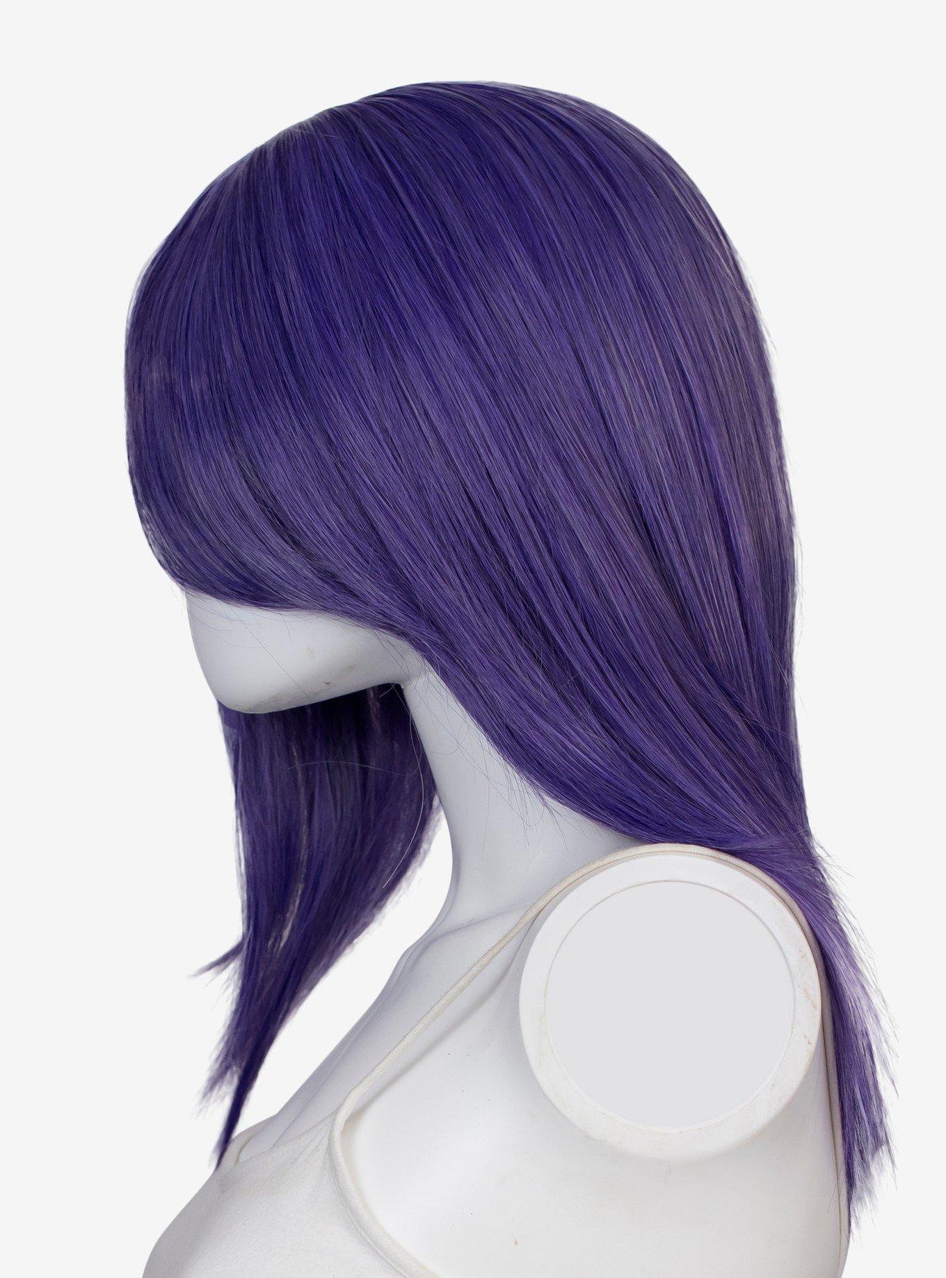 Epic Cosplay Theia Classic Purple Mix Medium Length Wig, , alternate