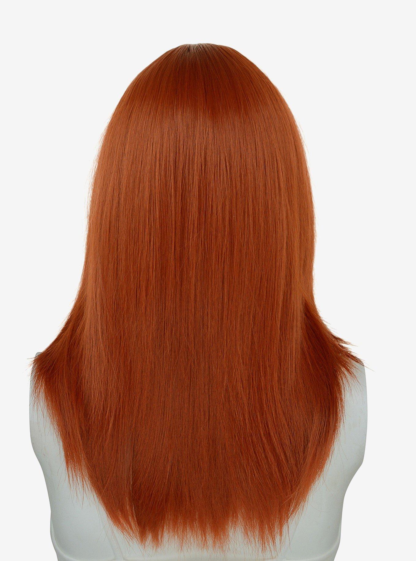 Epic Cosplay Theia Copper Red Medium Length Wig, , alternate