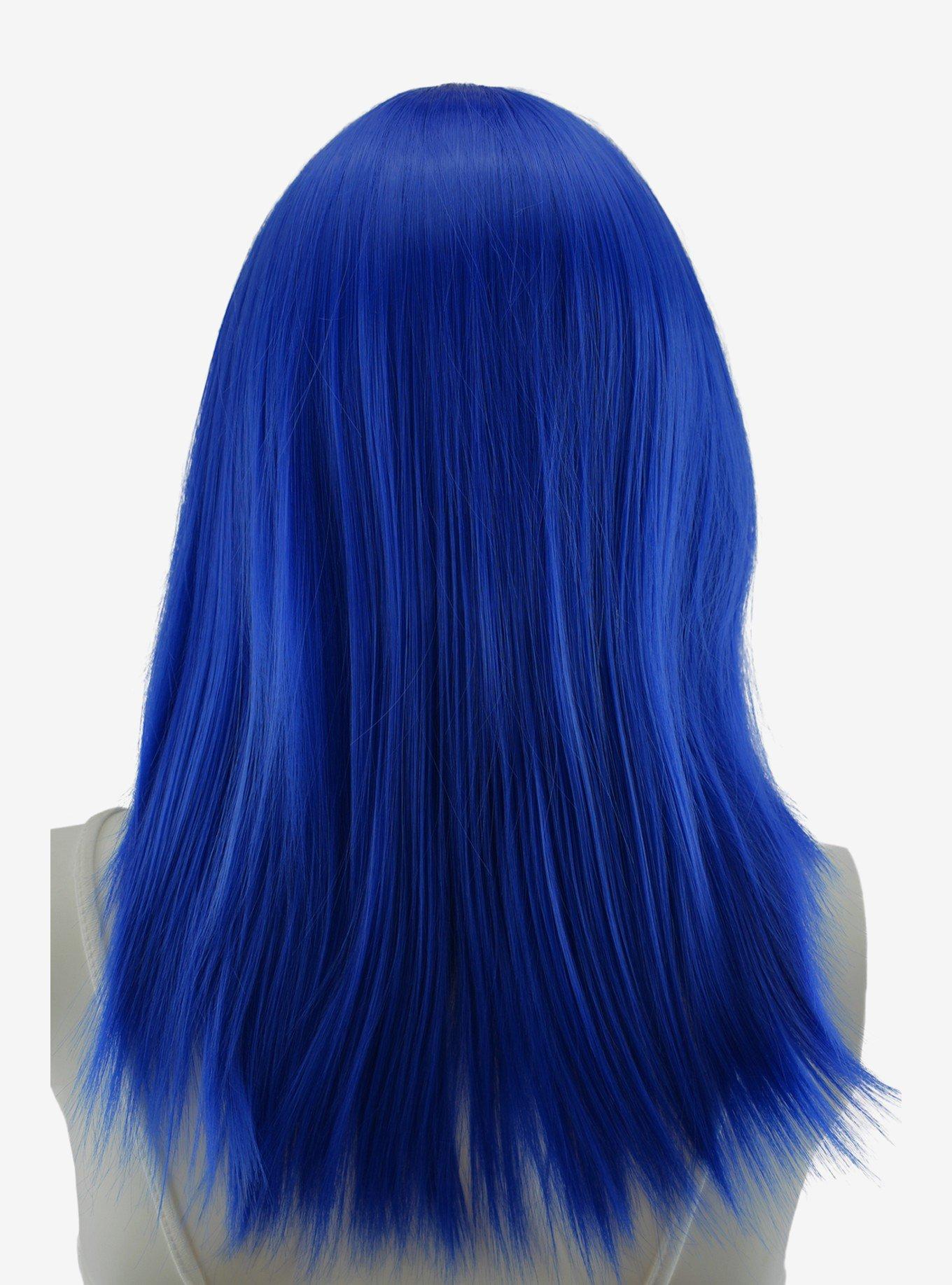 Epic Cosplay Theia Dark Blue Medium Length Wig, , alternate