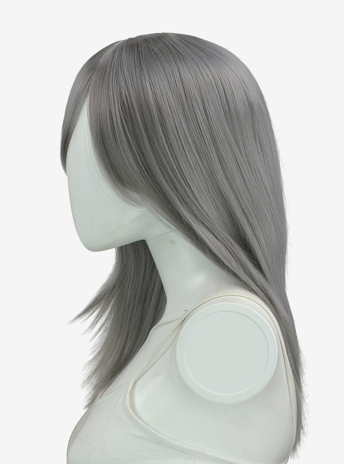 Epic Cosplay Theia Gunmetal Grey Medium Length Wig