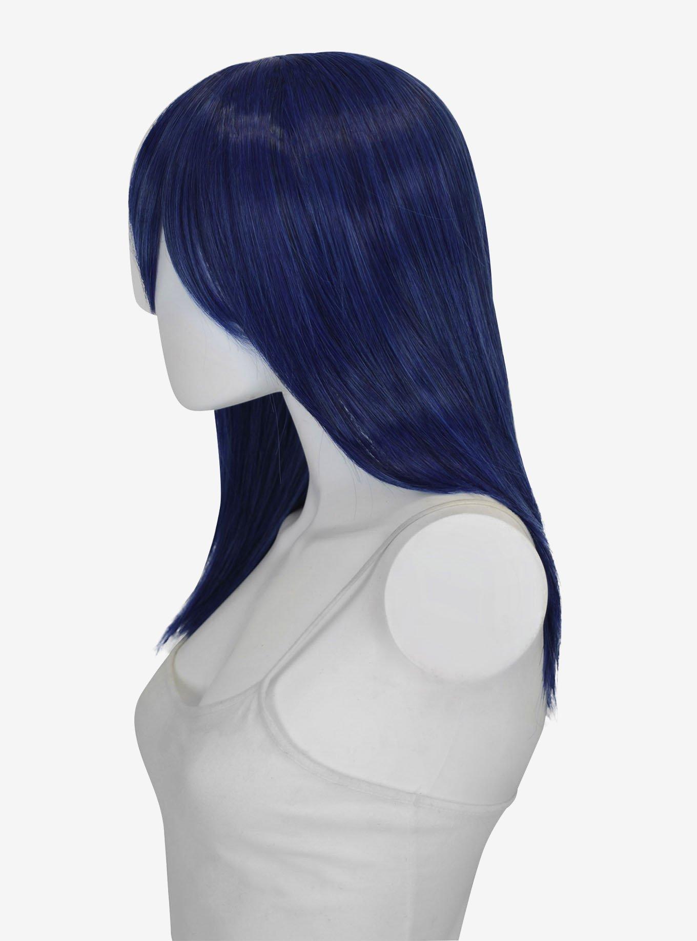 Epic Cosplay Theia Shadow Blue Medium Length Wig, , alternate