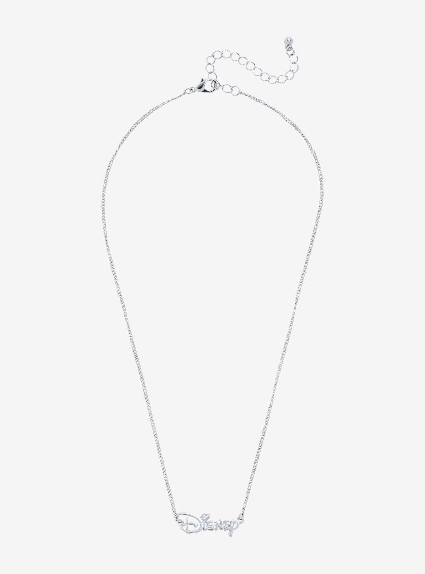 Disney Logo Necklace, , alternate