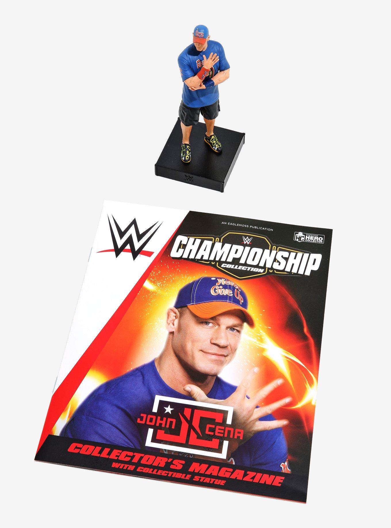WWE John Cena Championship Collection Magazine & Collectible Statue, , alternate