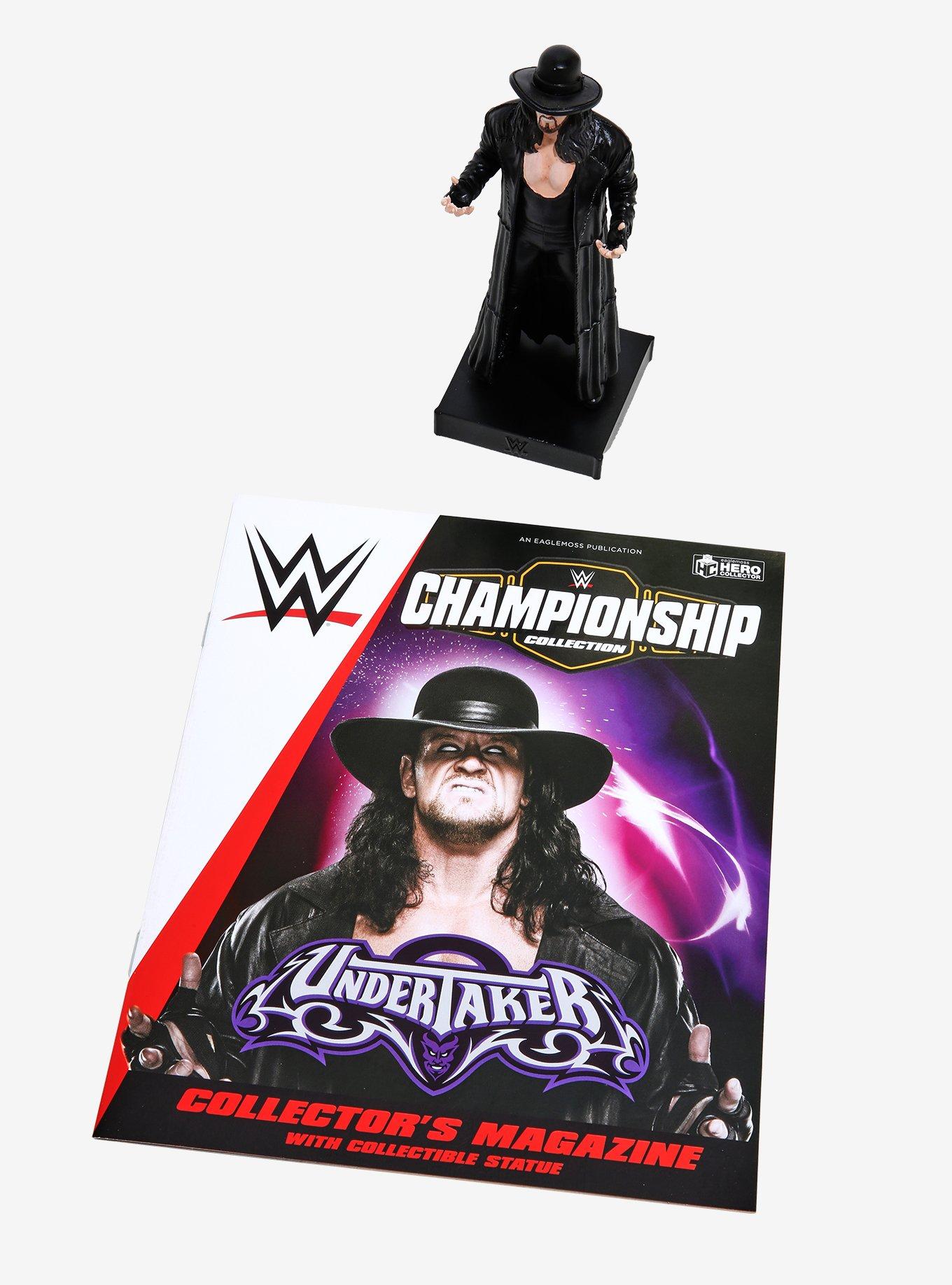 WWE Undertaker Championship Collection Magazine & Collectible Statue, , alternate - view 4