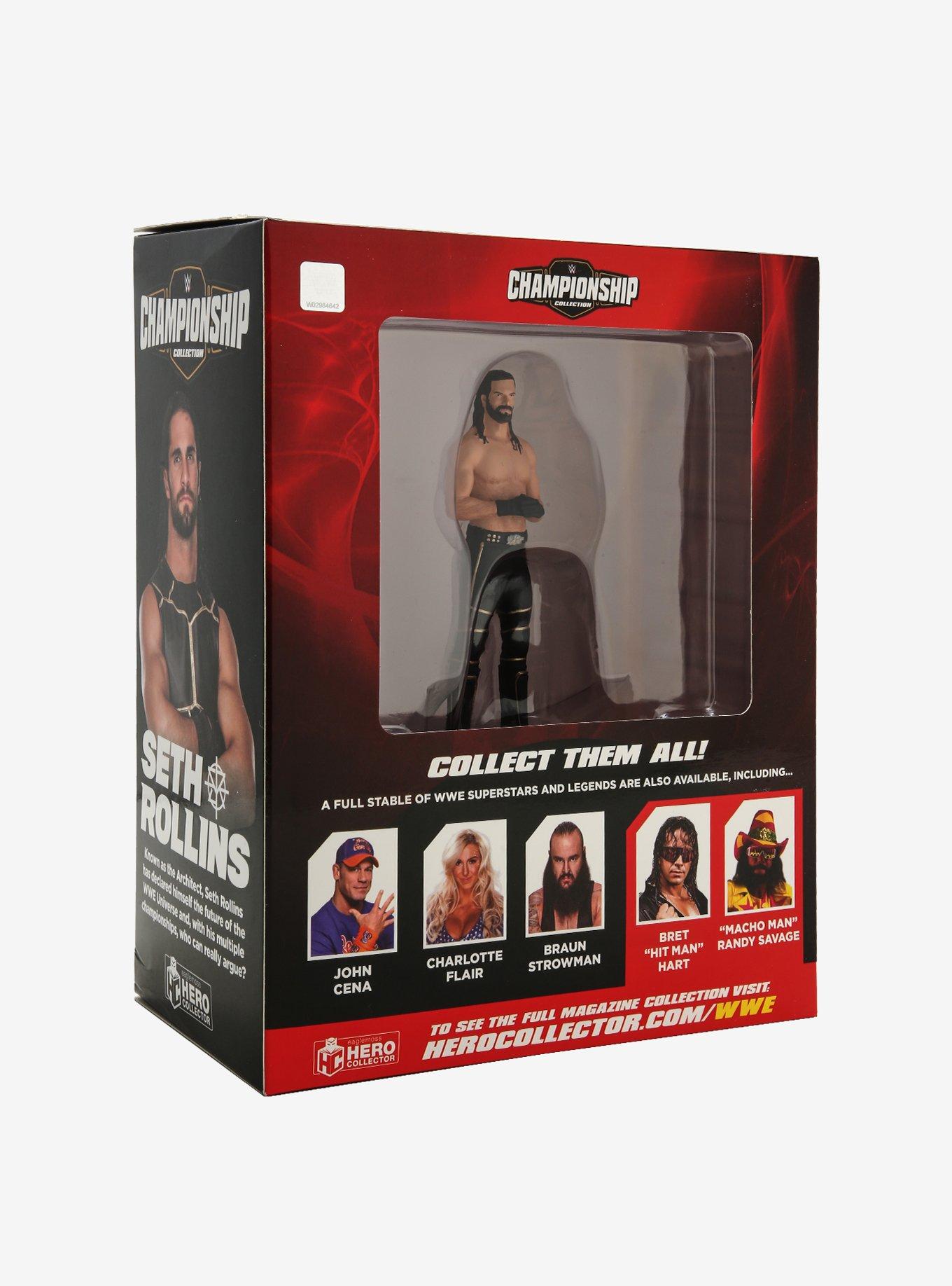WWE Seth Rollins Championship Collection Magazine & Collectible Statue, , alternate
