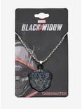 Marvel Black Widow Taskmaster Mask Necklace, , alternate