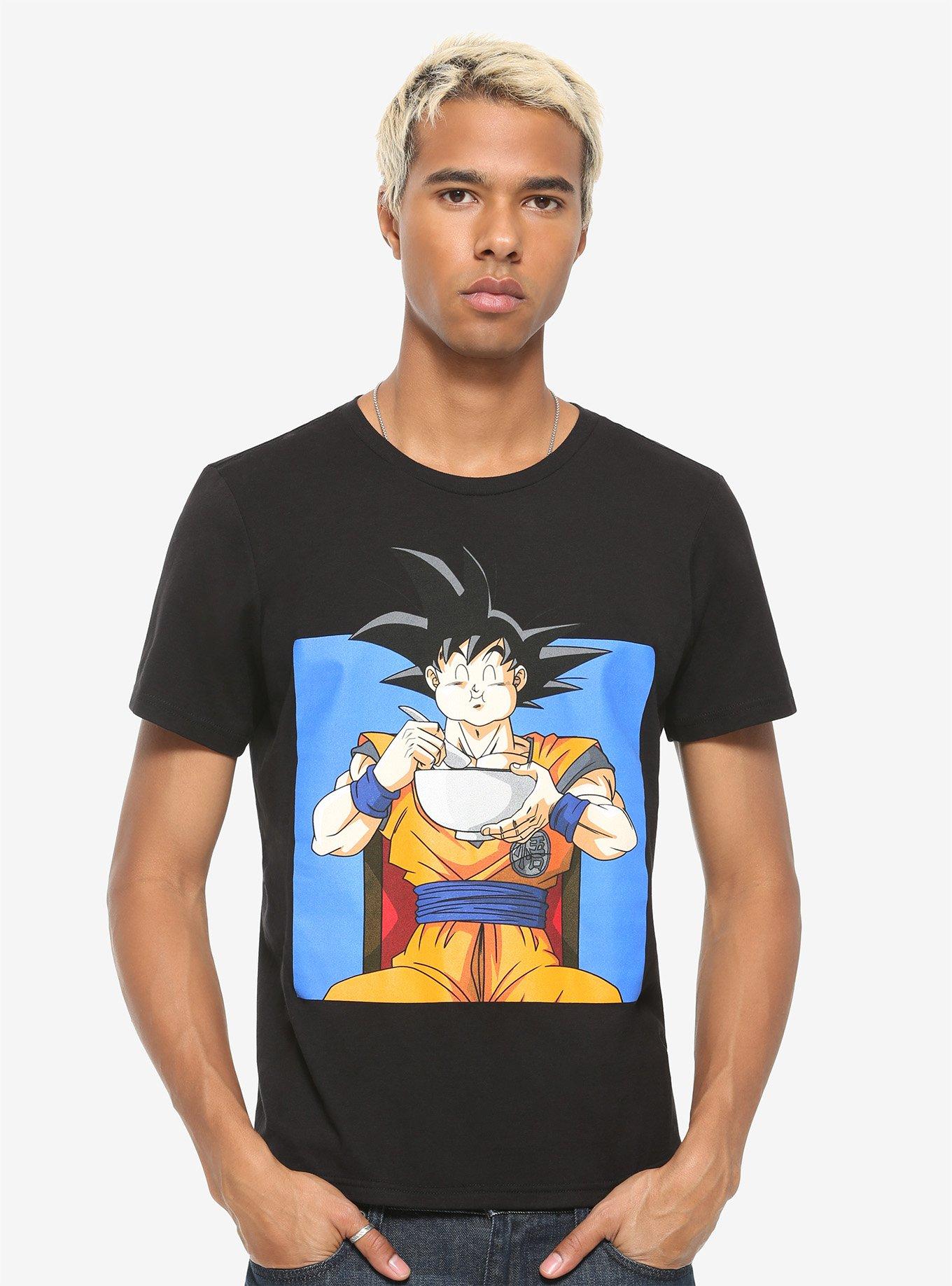 Dragon Ball Z Goku Ramen T-Shirt, BLACK, alternate