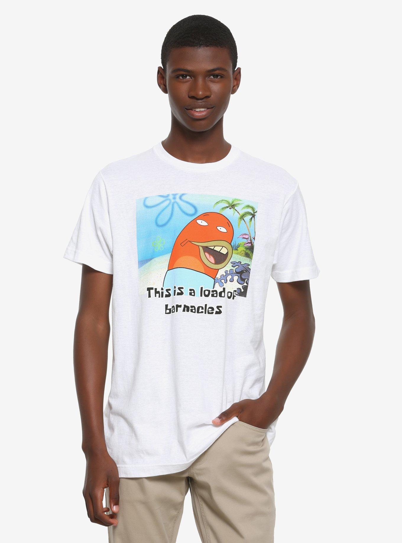 SpongeBob SquarePants This Is A Load Of Barnacles T-Shirt, WHITE, alternate