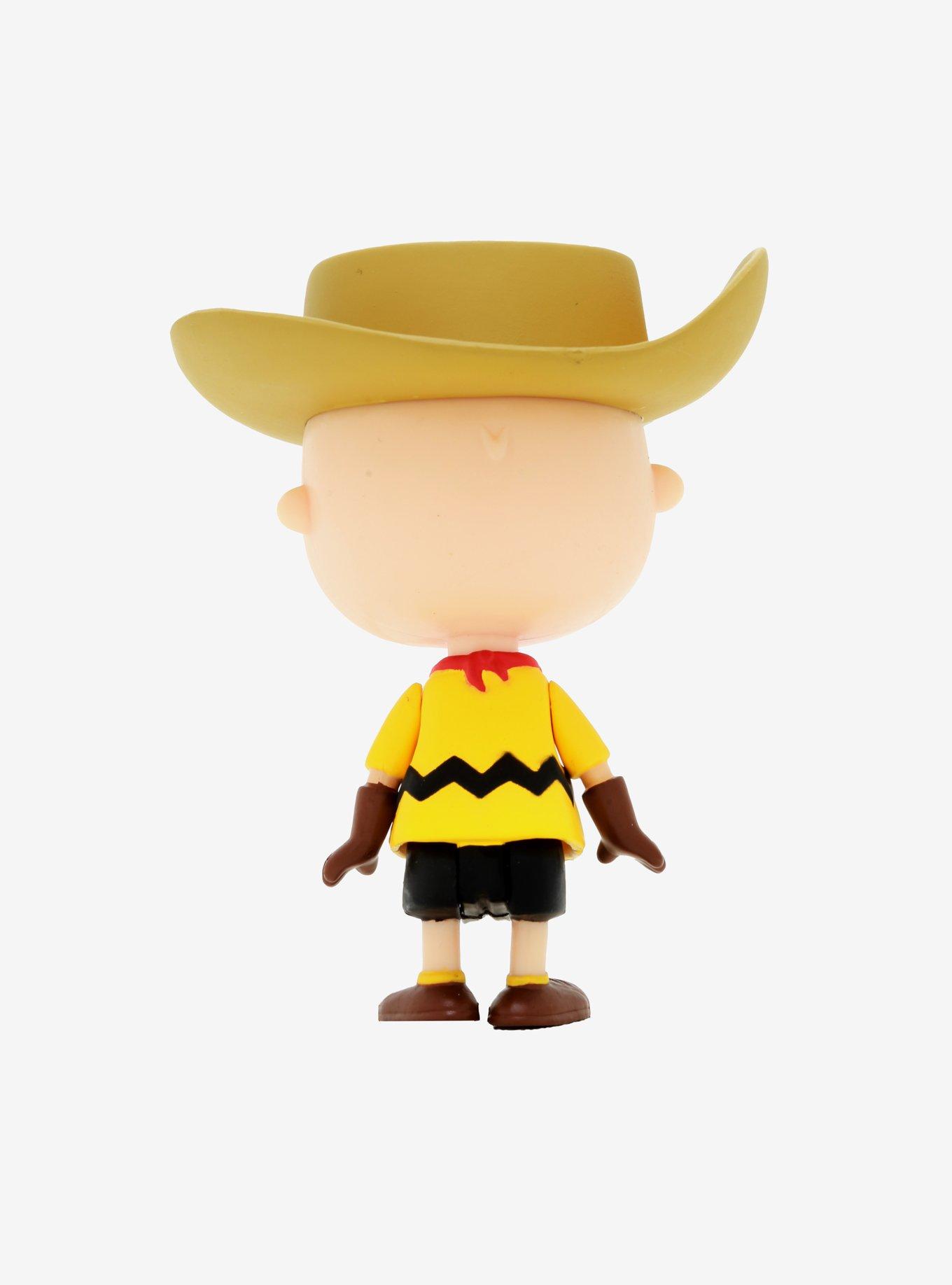 Super7 ReAction Peanuts Charlie Brown Cowboy Collectible Action Figure, , alternate