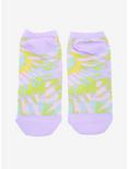 Spaced Out Alien No-Show Socks, , alternate