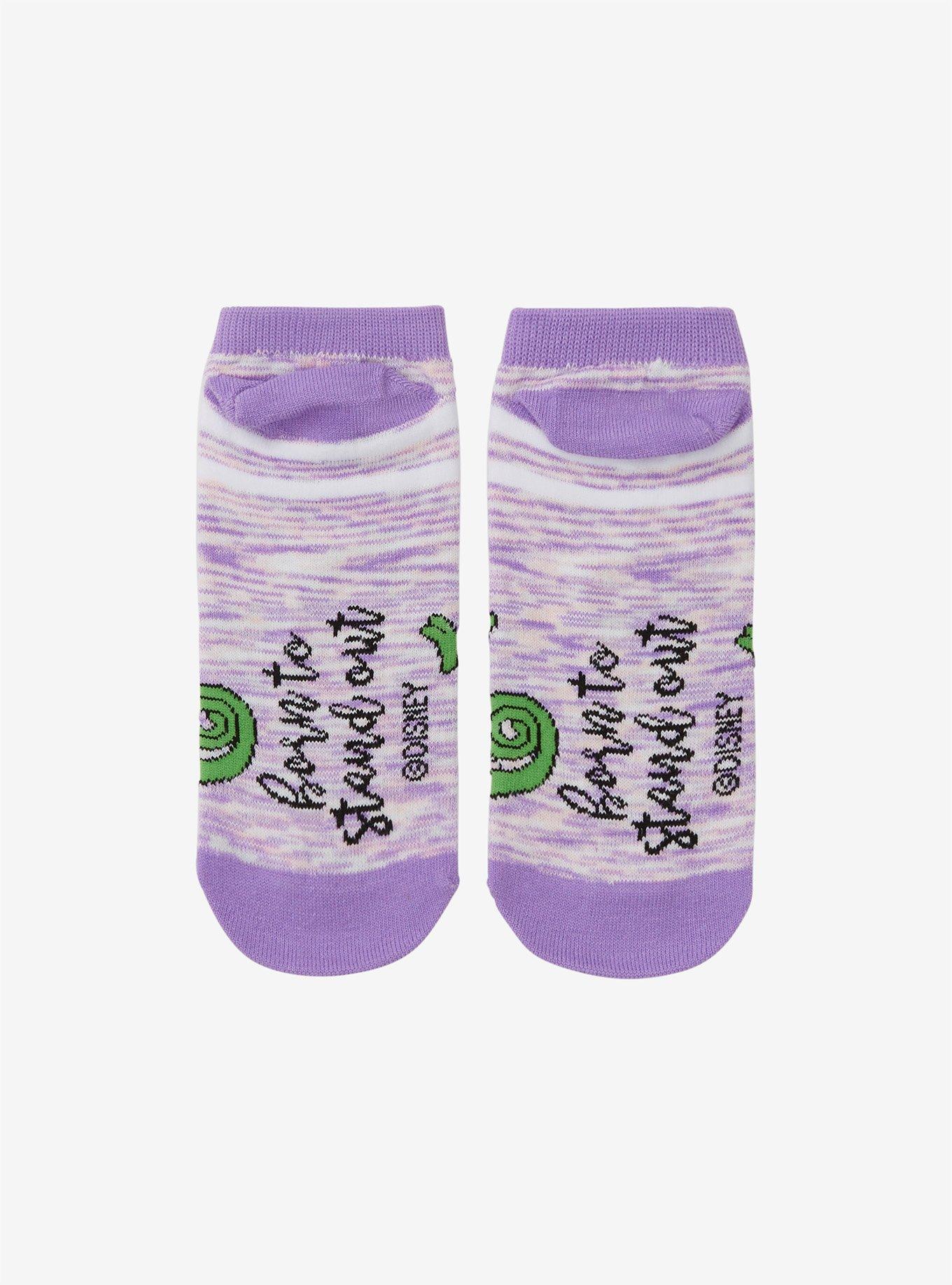 Disney Tangled Pascal Rapunzel Dress No-Show Socks, , alternate