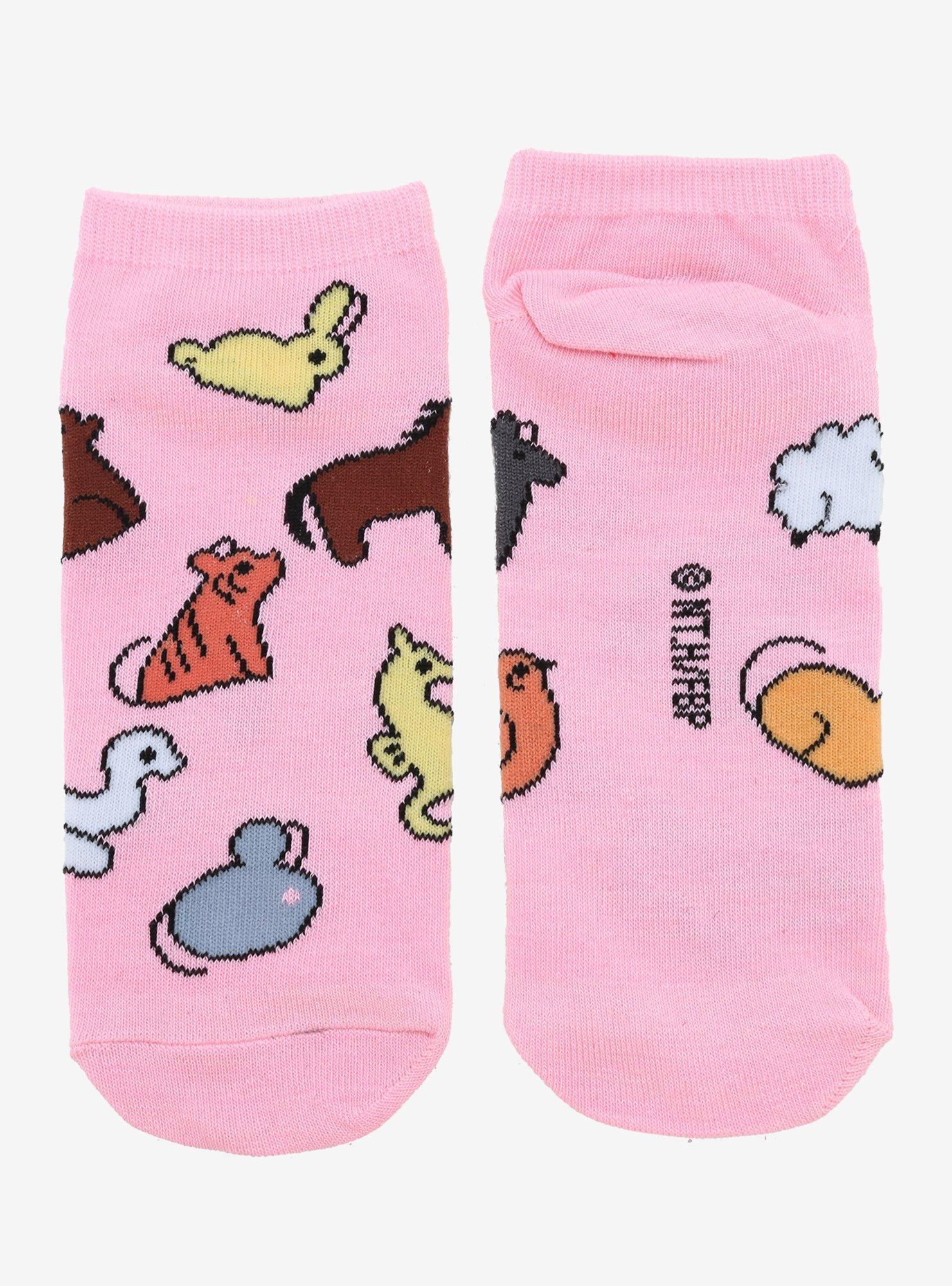 Fruits Basket Icons No-Show Socks, , alternate