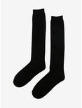 Black Knee-High Socks, , alternate