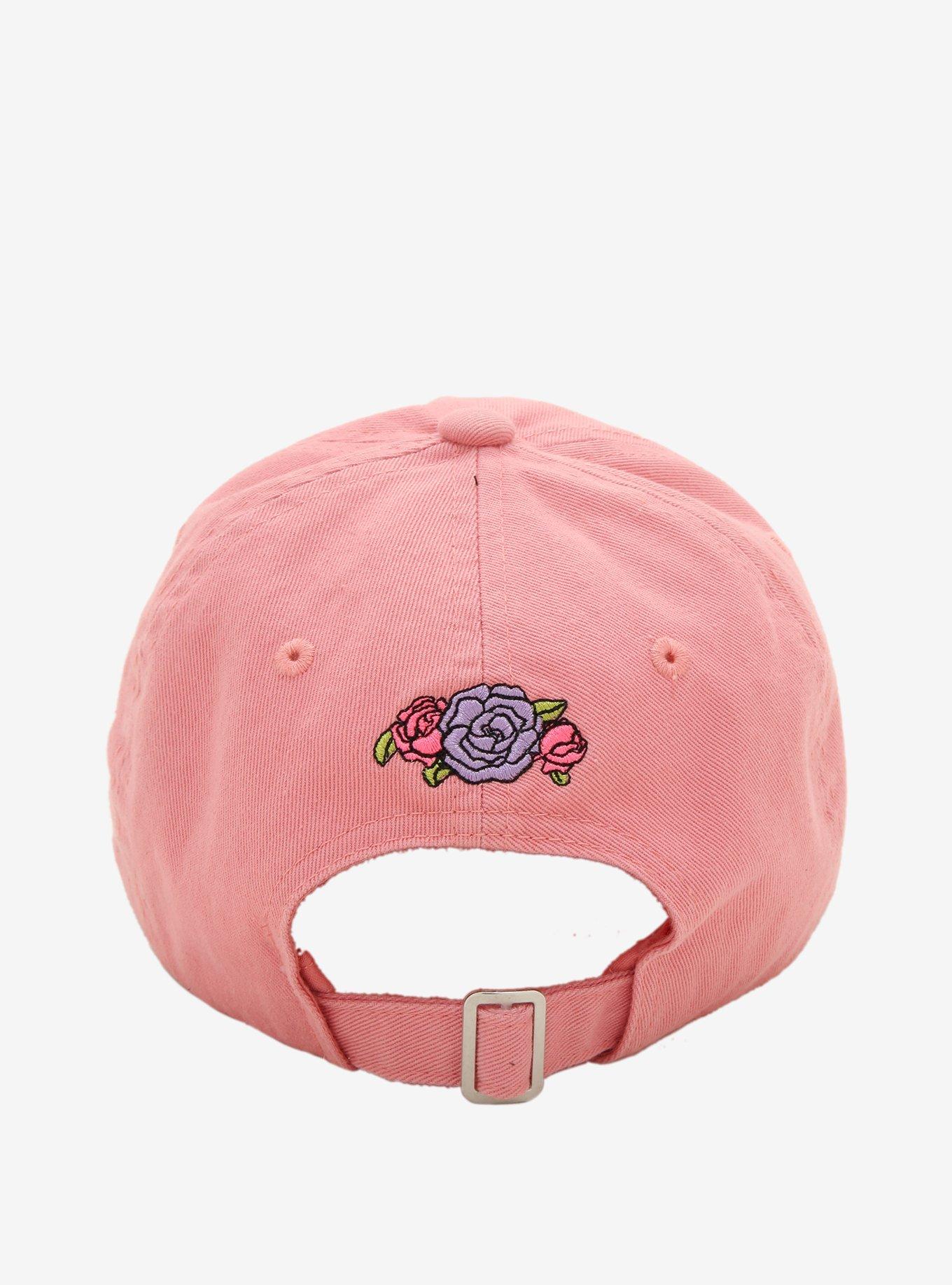 Shut Up Floral Dad Cap, , alternate