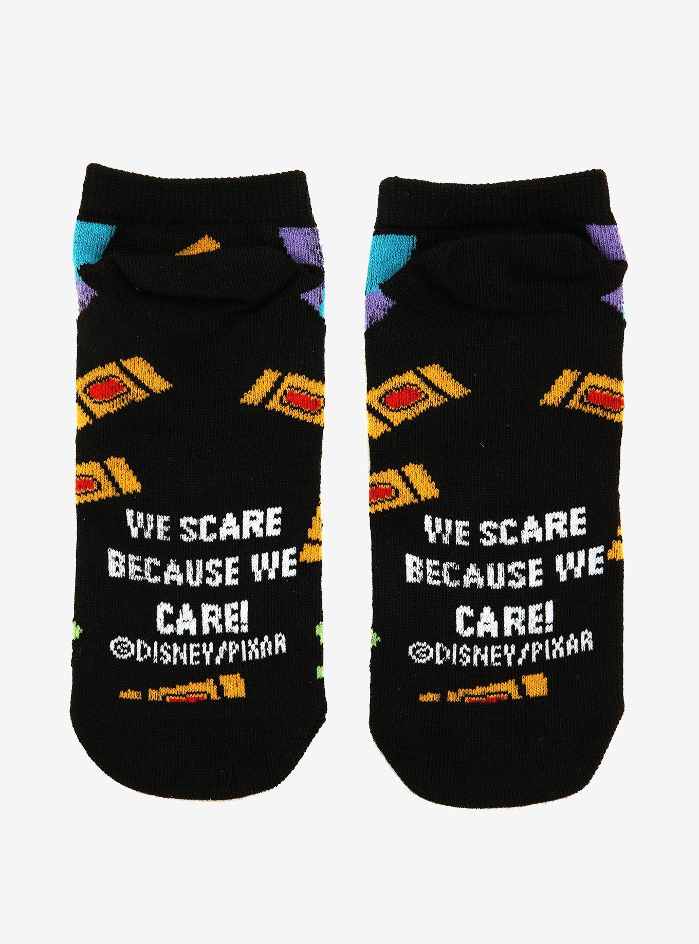 Disney Pixar Monsters, Inc. Mike & Sulley No-Show Socks, , alternate