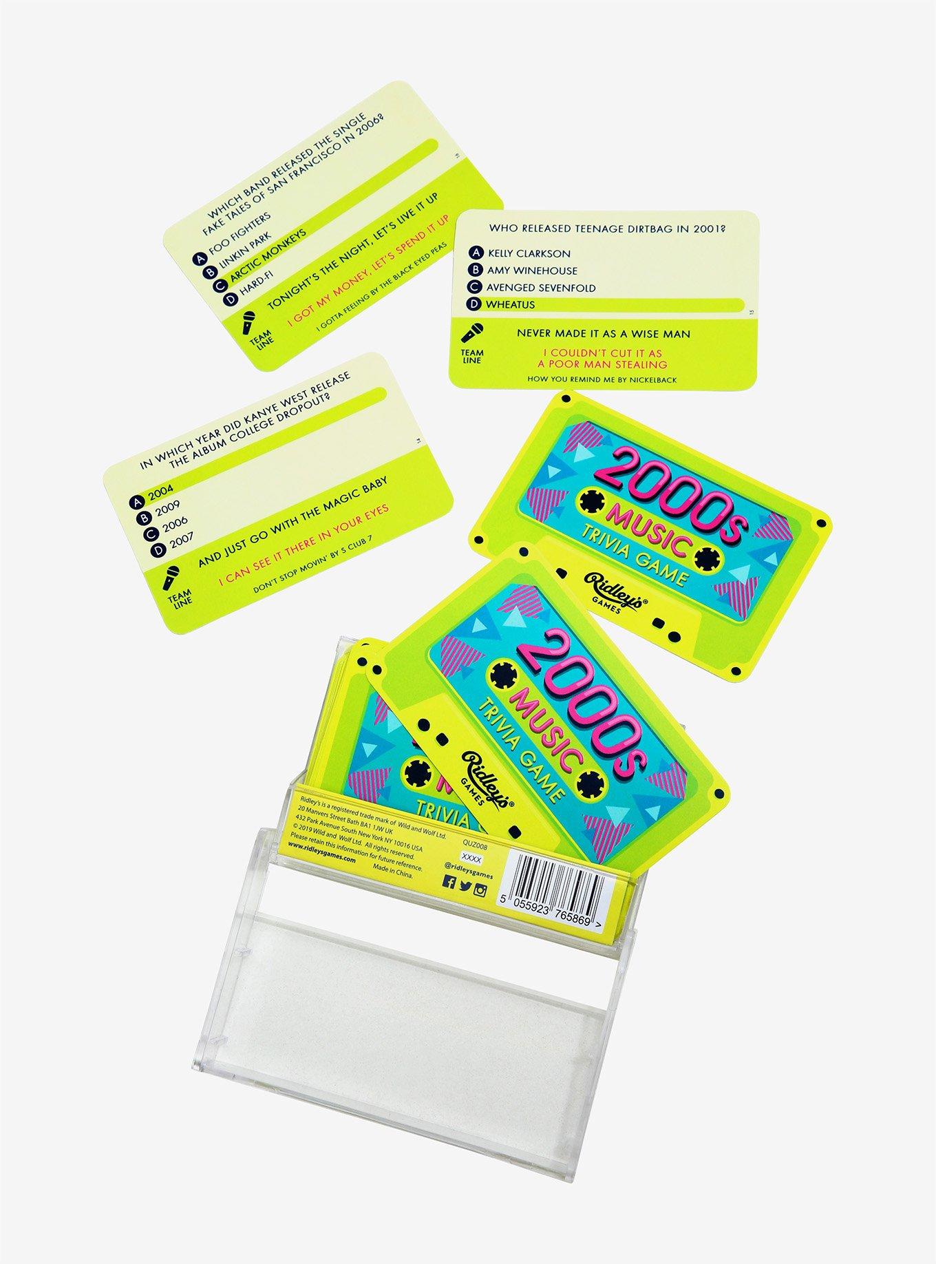 2000s Music Trivia Game, , alternate