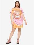 Himouto! Umaru-Chan Pink & Orange Tie-Dye T-Shirt Dress Plus Size, TIE DYE, alternate