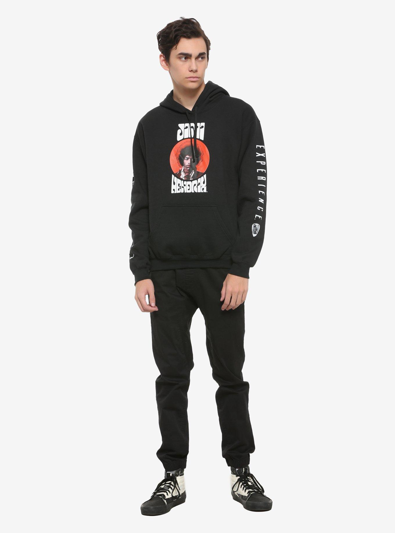 The Jimi Hendrix Experience Hoodie, BLACK, alternate