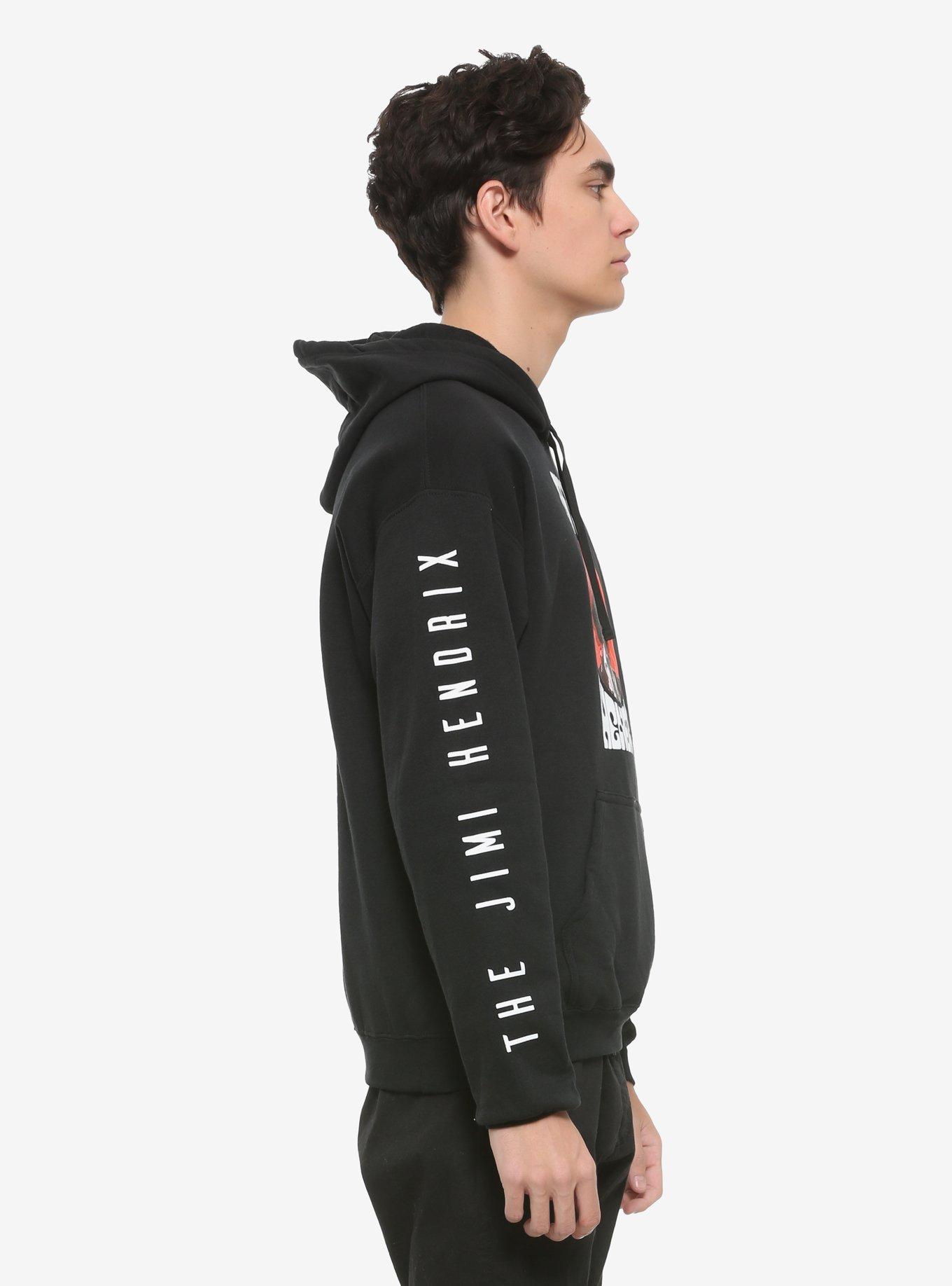 The Jimi Hendrix Experience Hoodie, BLACK, alternate