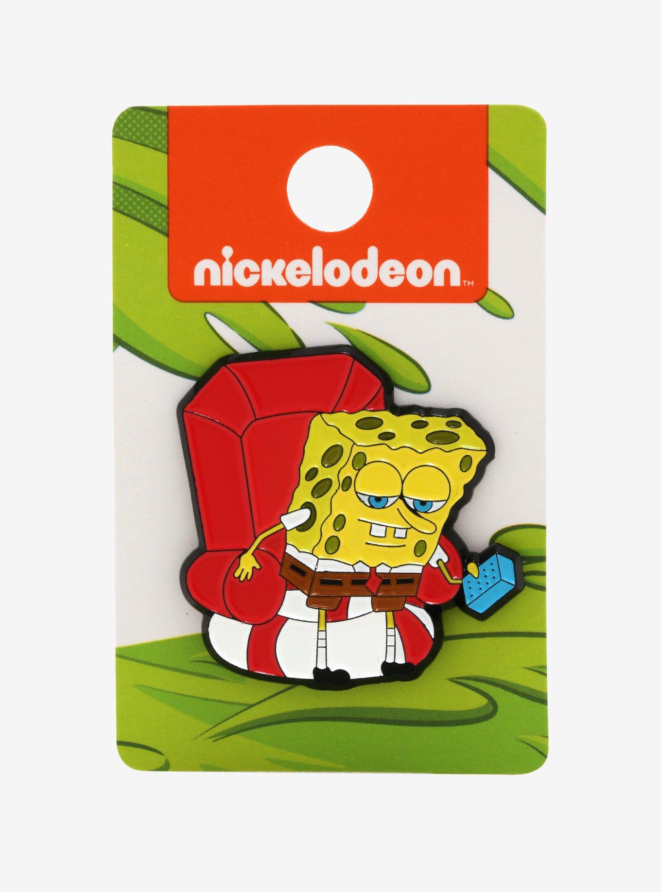SpongeBob SquarePants Imma Head Out Meme Enamel Pin, , alternate
