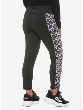 Plus Size Our Universe Disney Mickey Mouse Checkered Active Capris, , hi-res