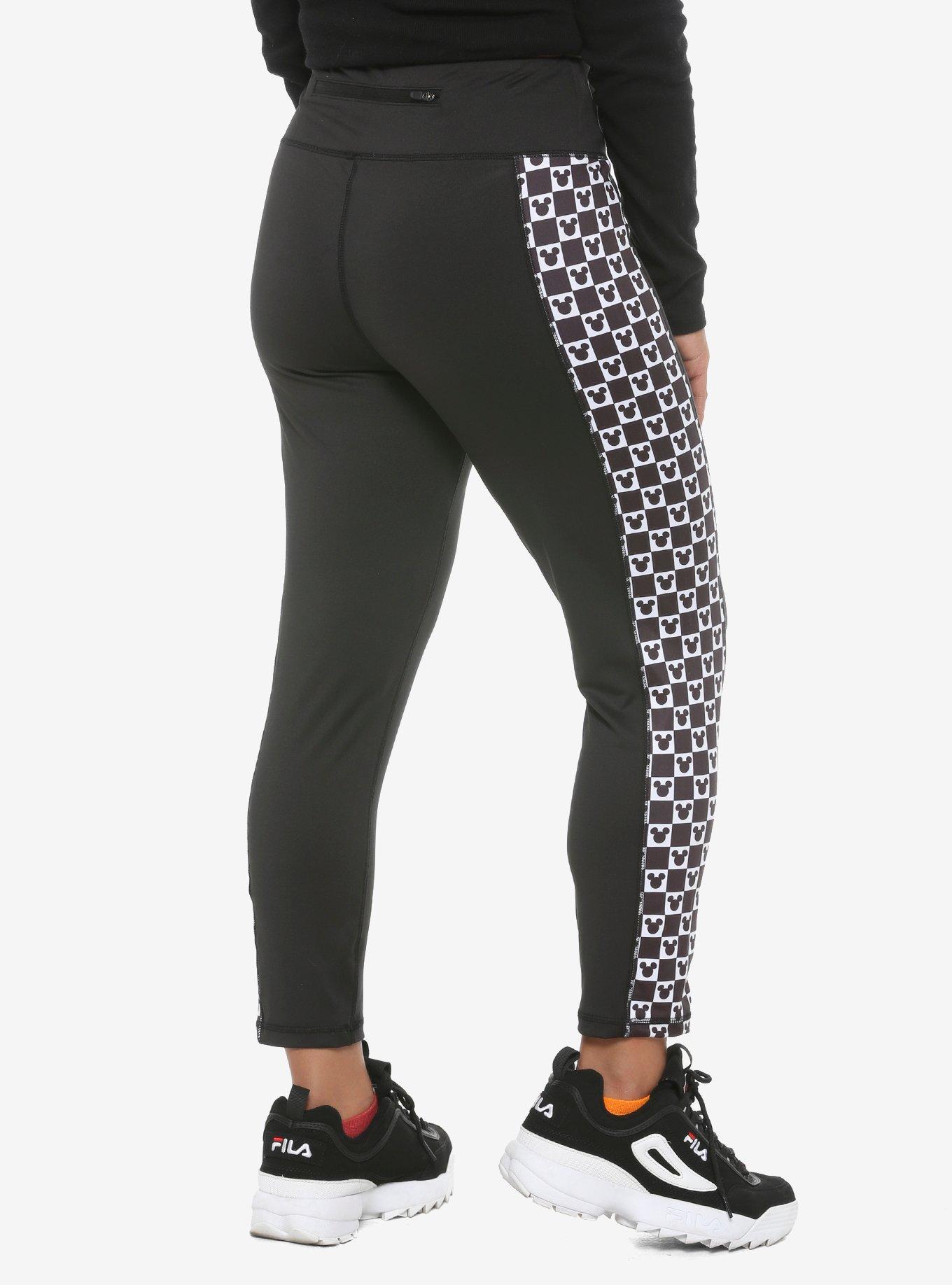 Our Universe Disney Mickey Mouse Checkered Active Capris, MULTI, alternate