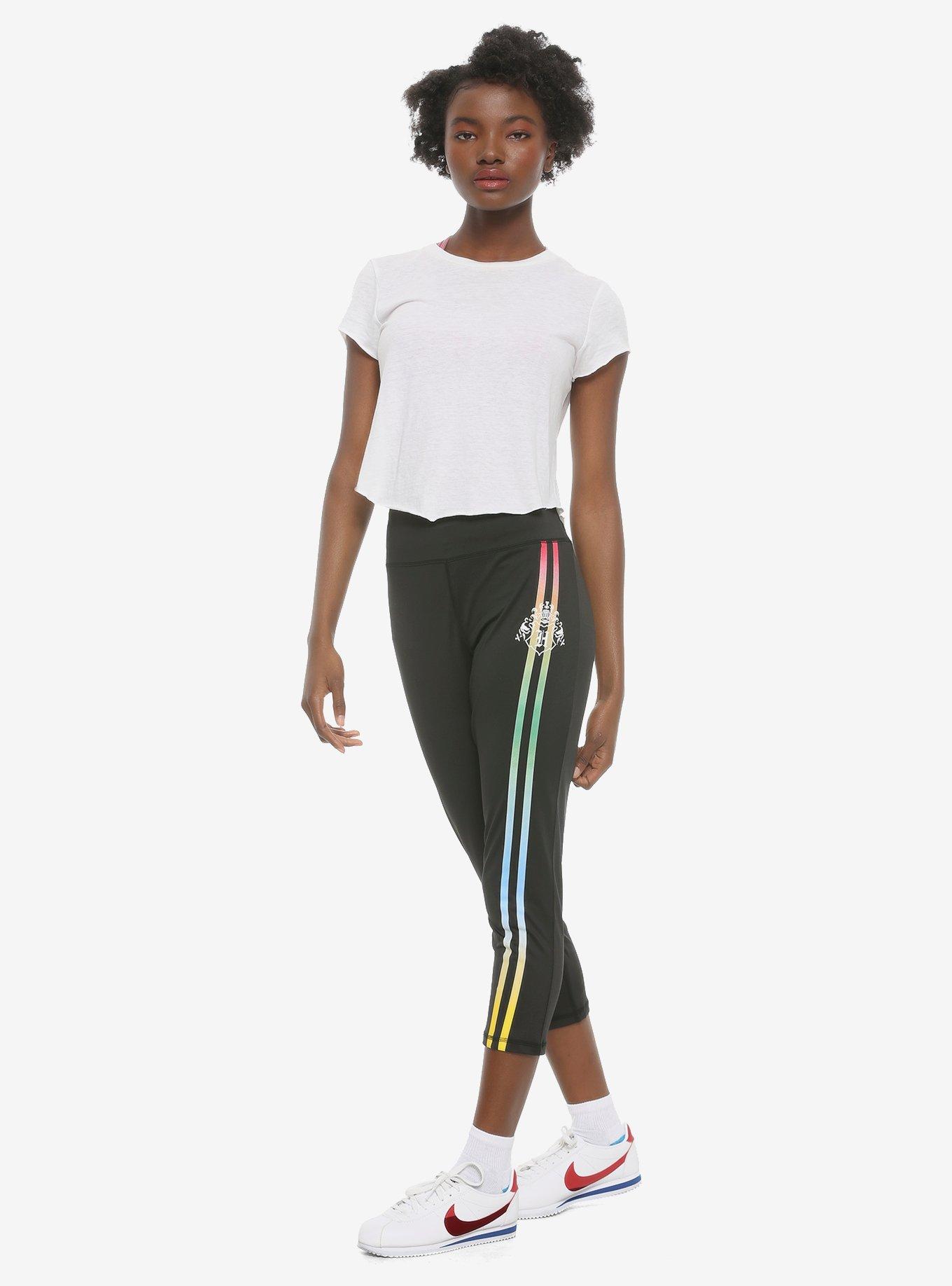 Harry Potter Hogwarts Striped Active Capris, MULTI, alternate