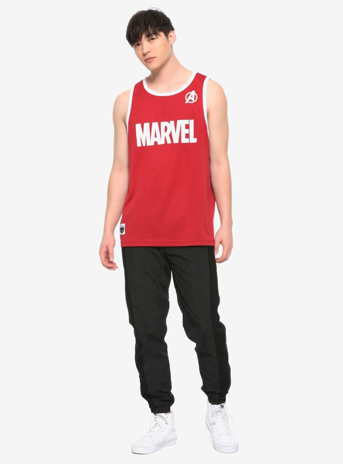 Our Universe Marvel Avengers Jersey Tank Top, MULTI, alternate