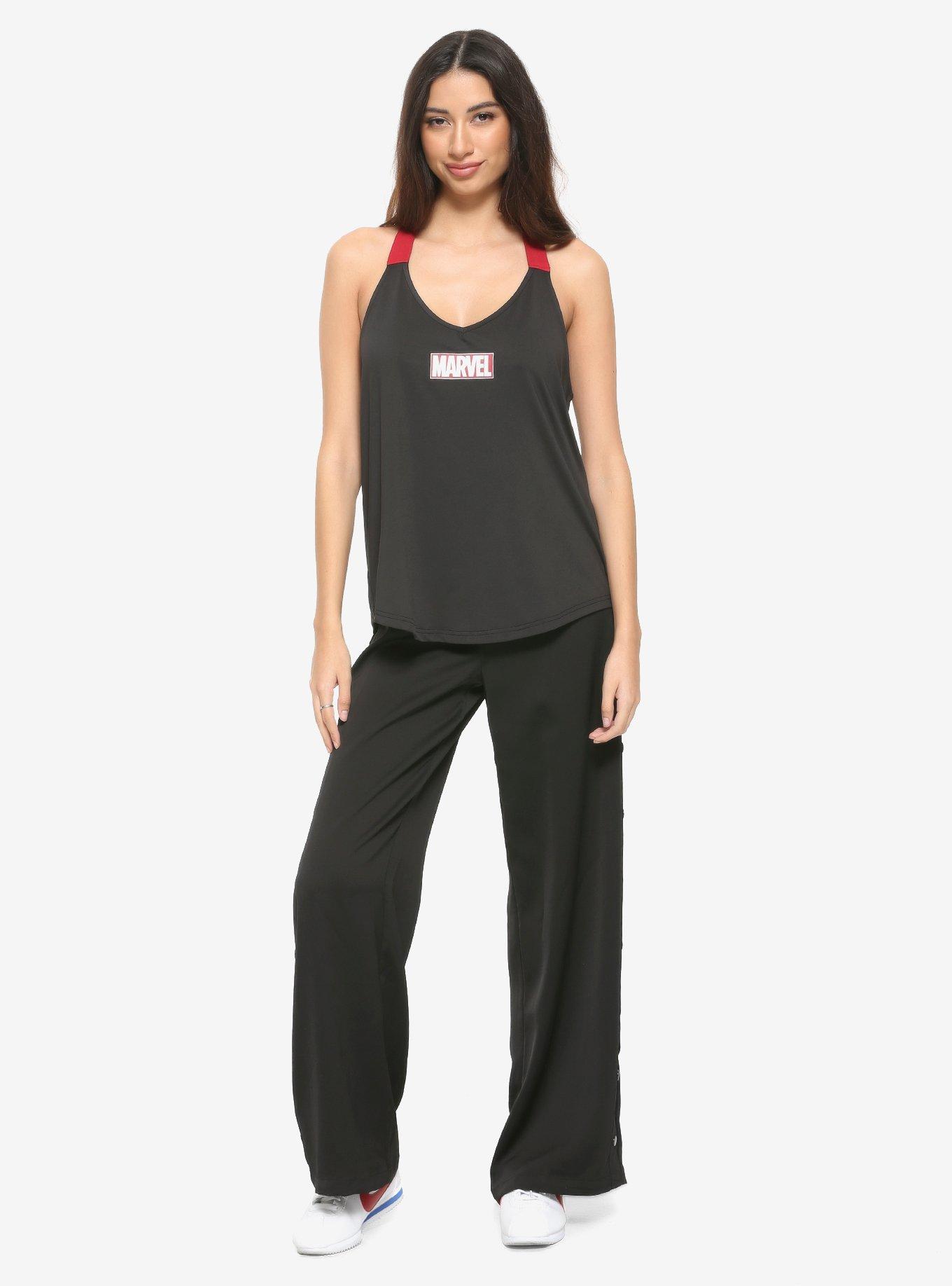 Our Universe Marvel Logo Active Tank Top, MULTI, alternate