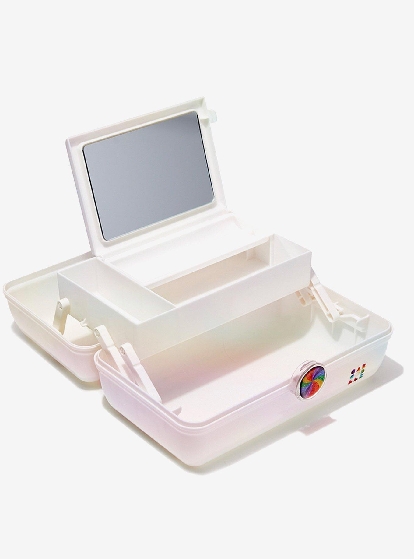 Caboodle On-The-Go Girl Retro Case White Opal, , alternate