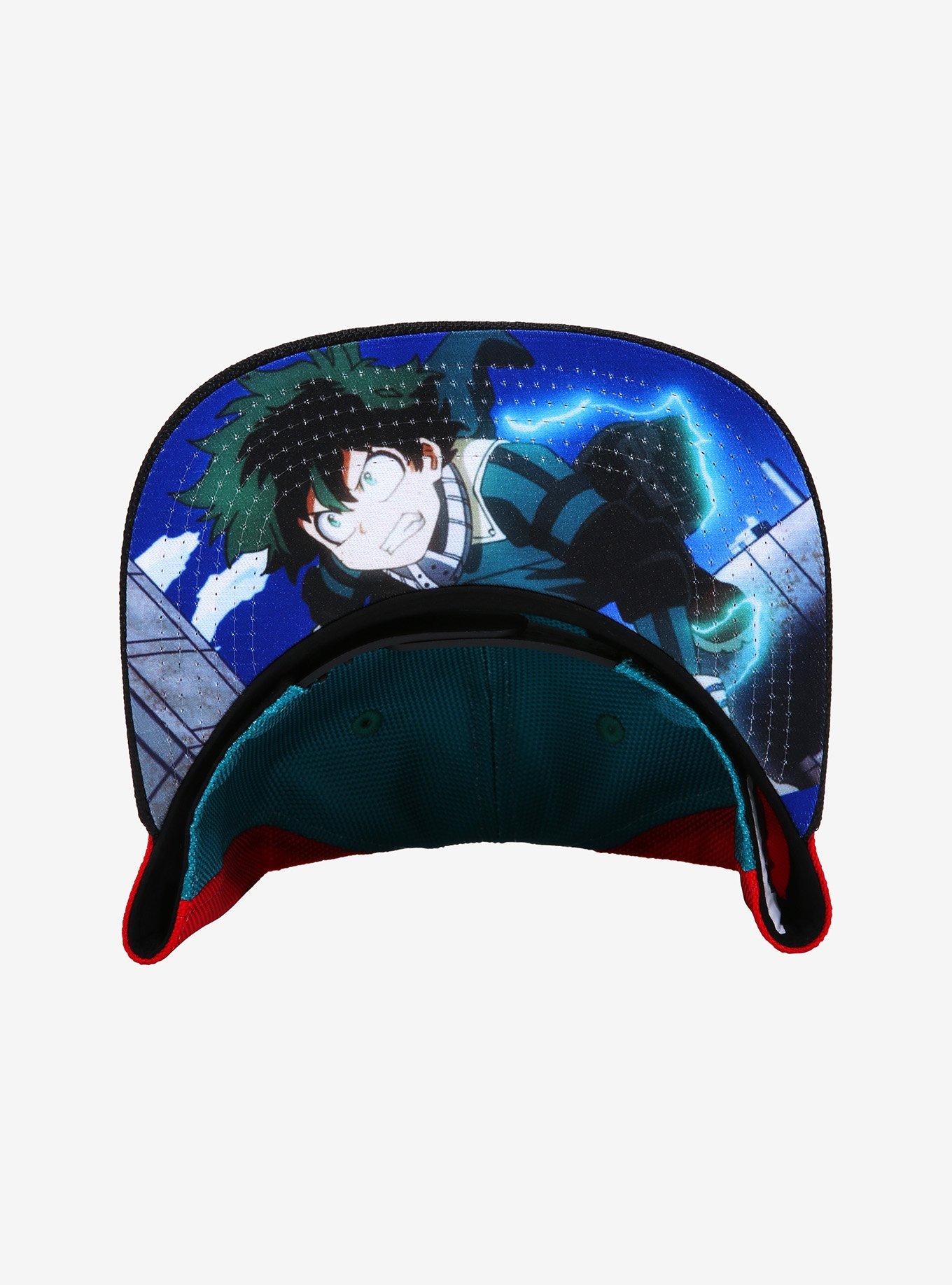 My Hero Academia Deku Suit Snapback Hat, , alternate