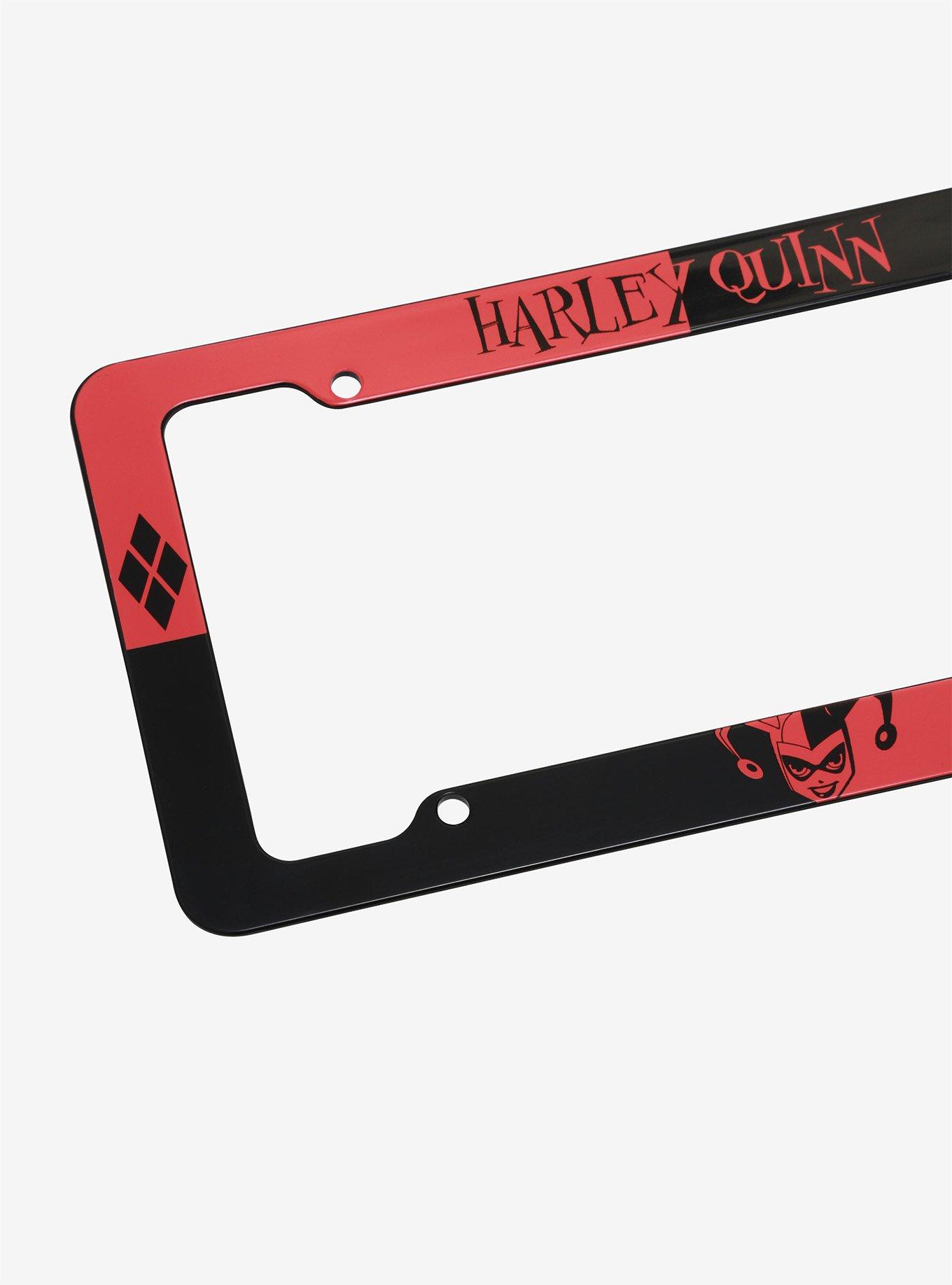 DC Comics Harley Quinn License Plate Frame, , alternate