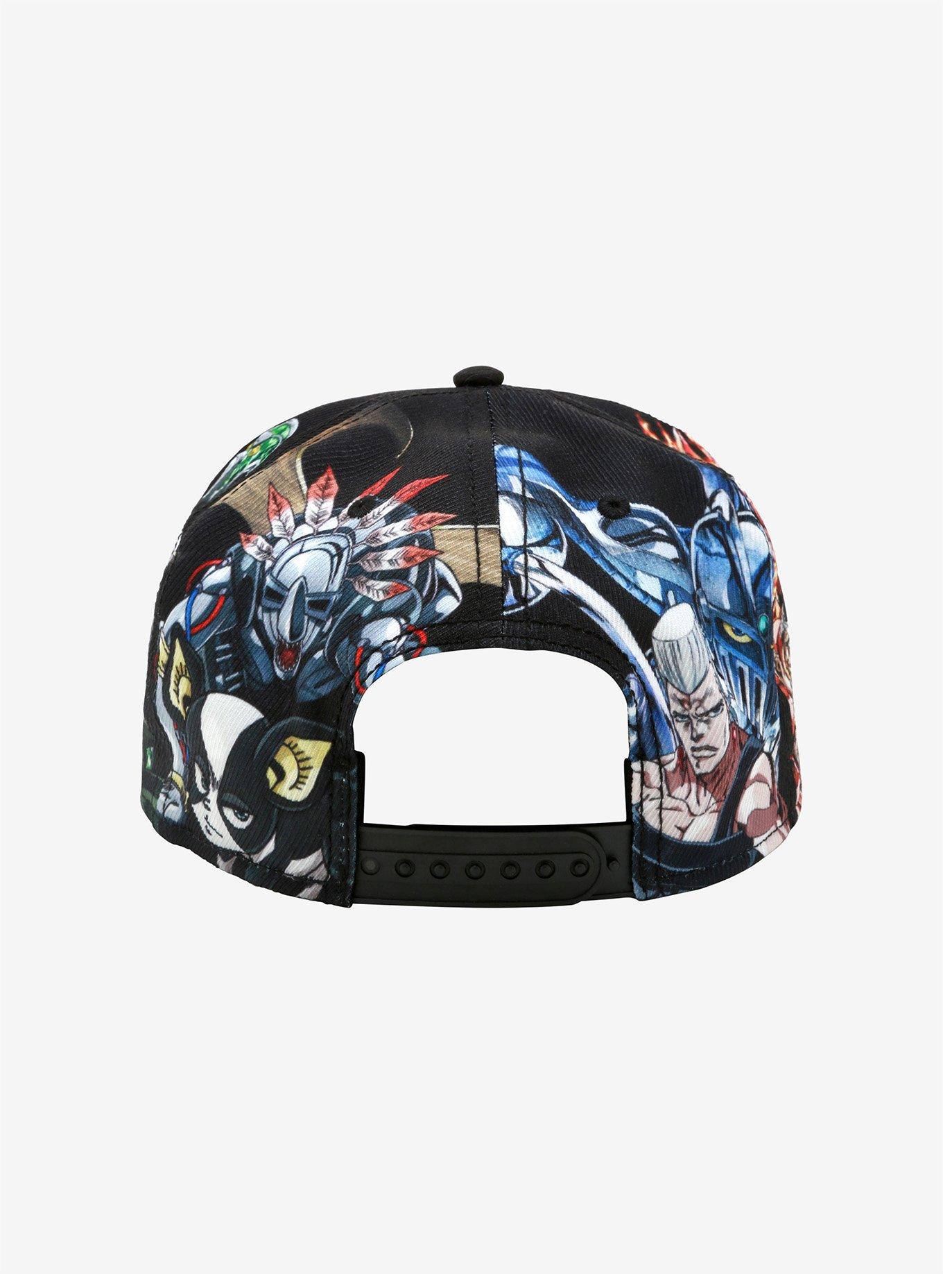 JoJo's Bizarre Adventure Characters Snapback Hat, , alternate